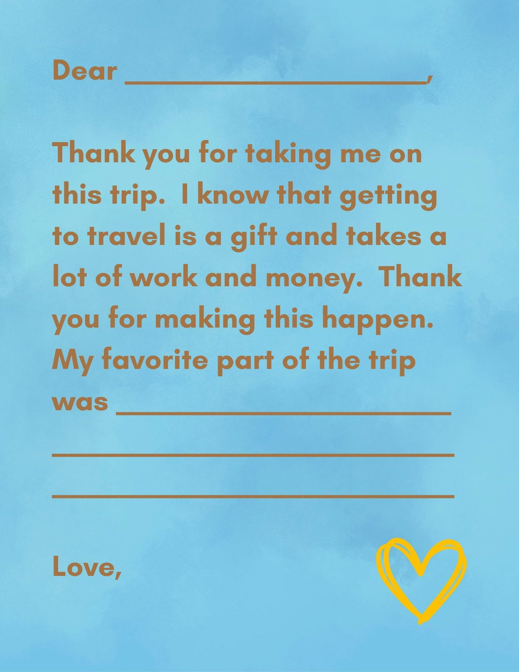 Travel Journal