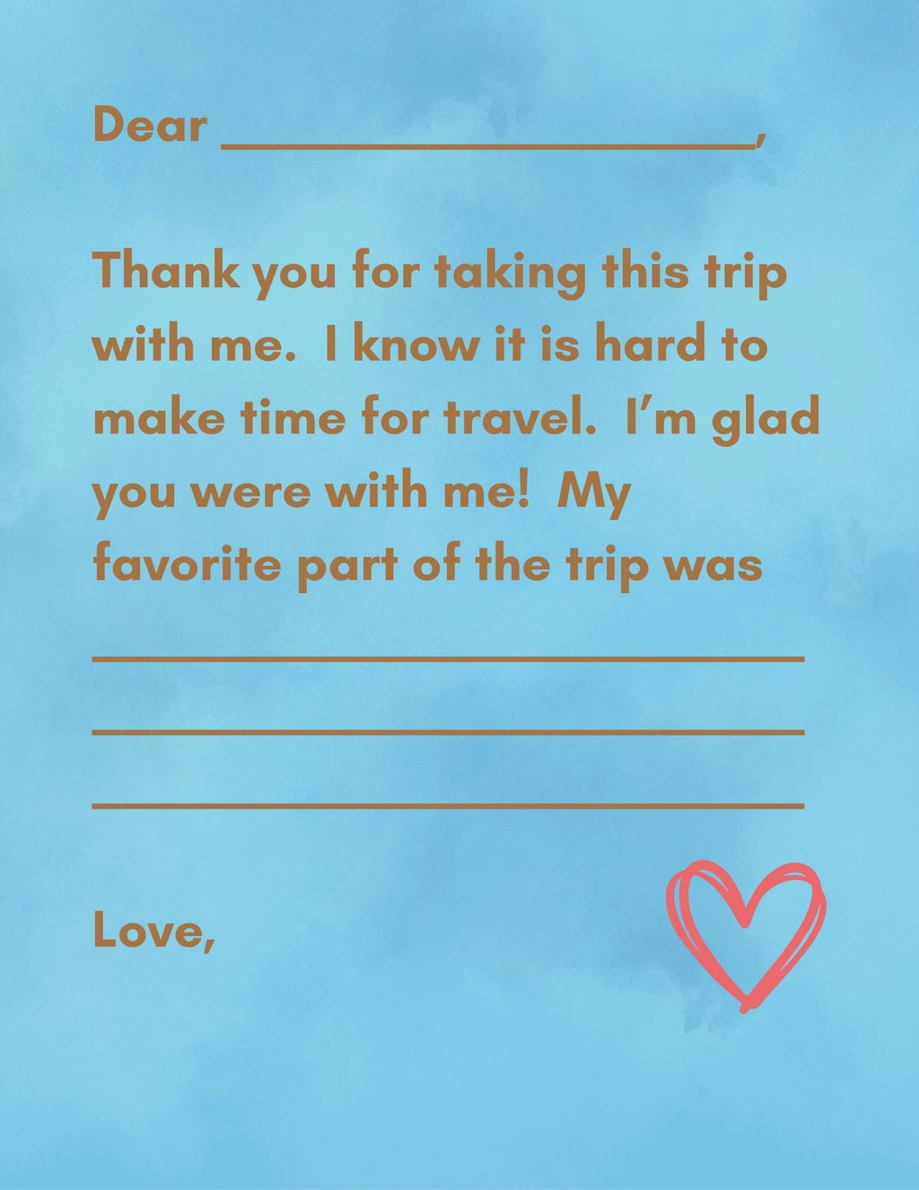 Travel Journal