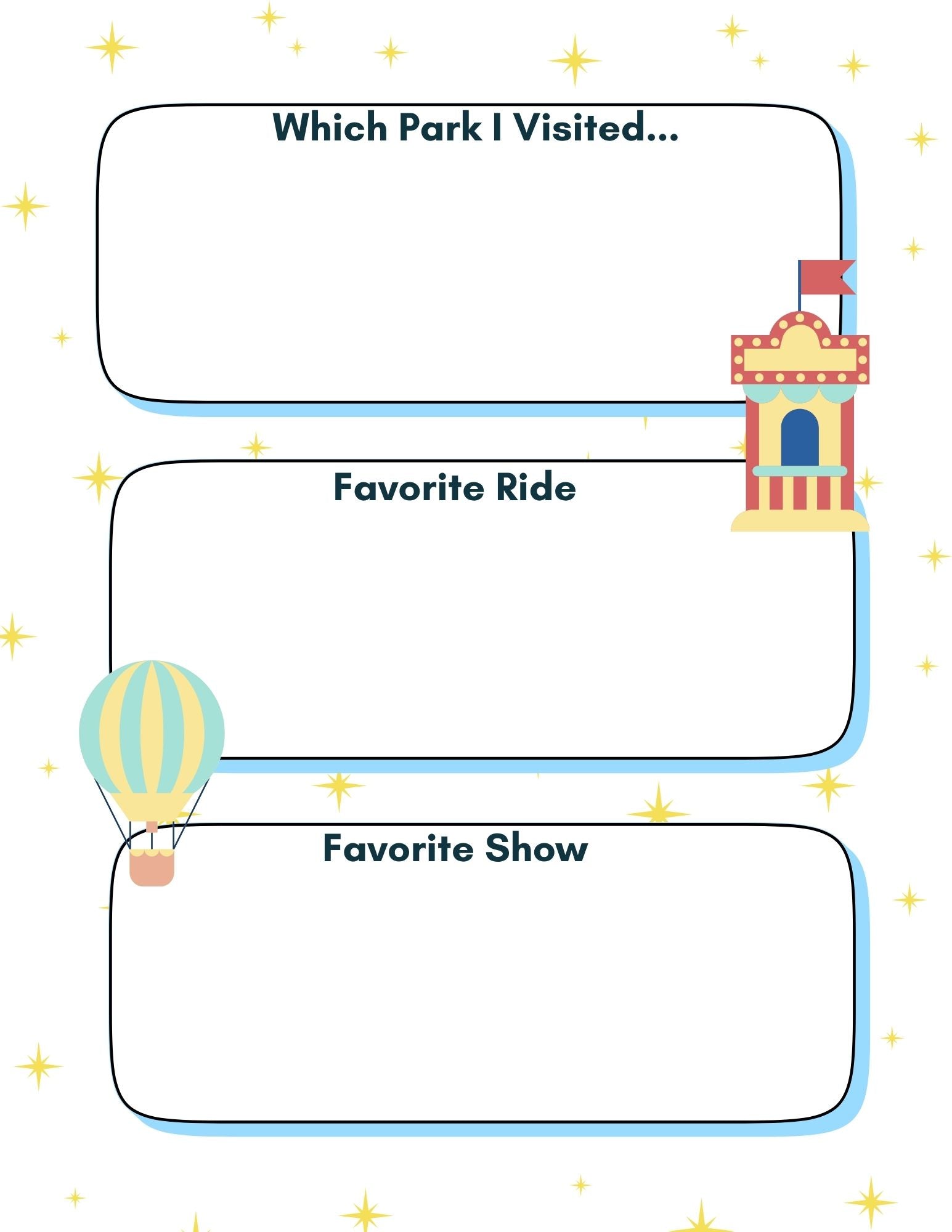 Disney Travel Journal